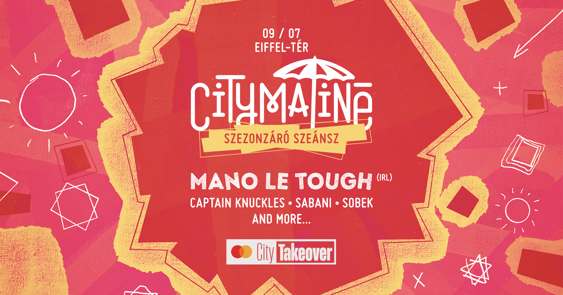 Citymatiné ☀️ Szezonzáró Szeánsz x Mastercard City Takeover